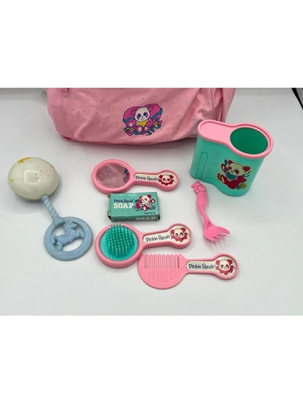 Vintage 1985 Shillman Little Mommy Doll Play n Tote Backpack With Accessories